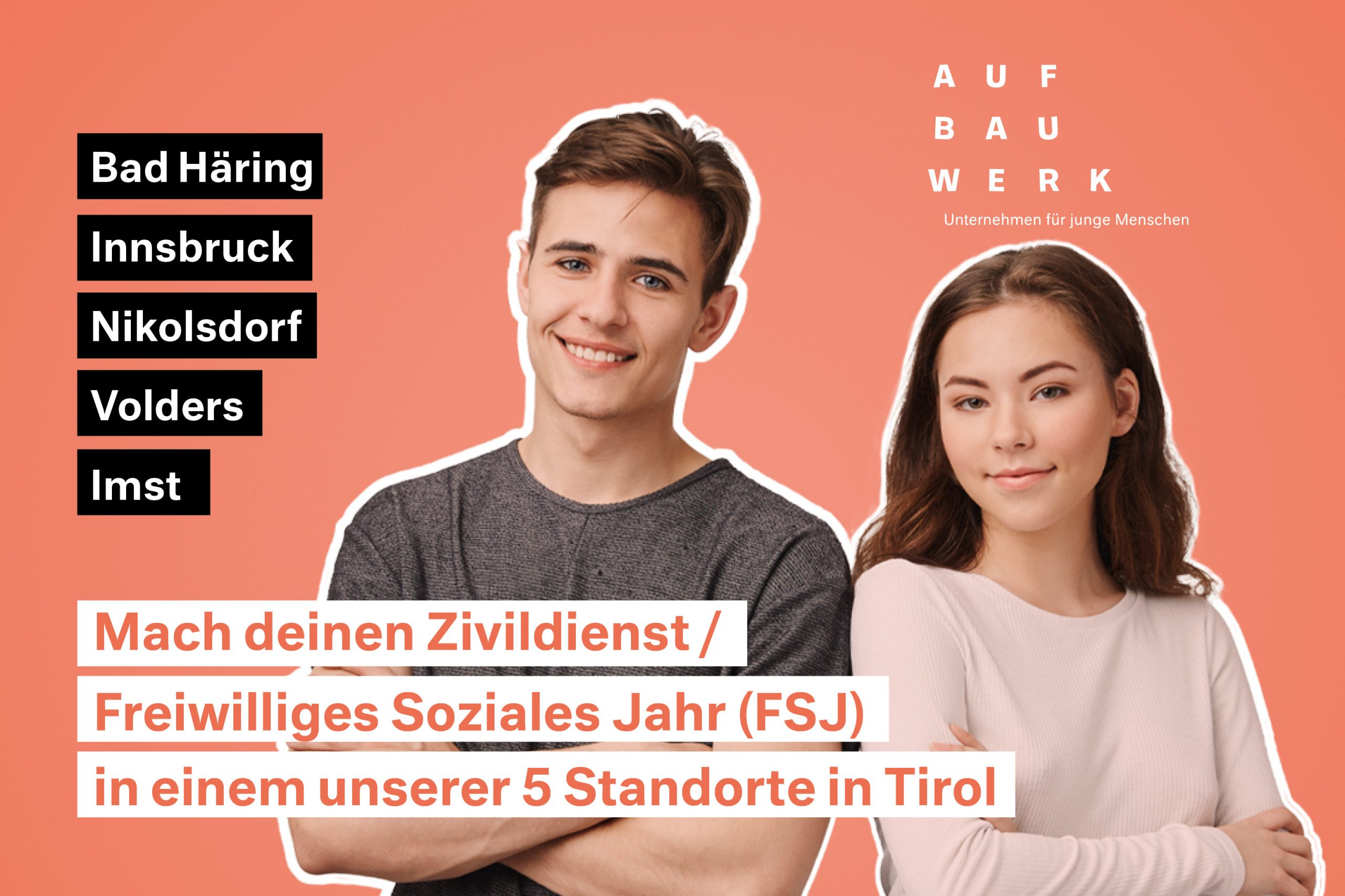 Zivildienst FSJ Tirol Innsbruck Bad Häring Volders Telfs Imst Osttirol