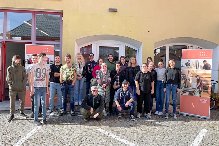 Gruppenbild Job Training Innsbruck und Telfs