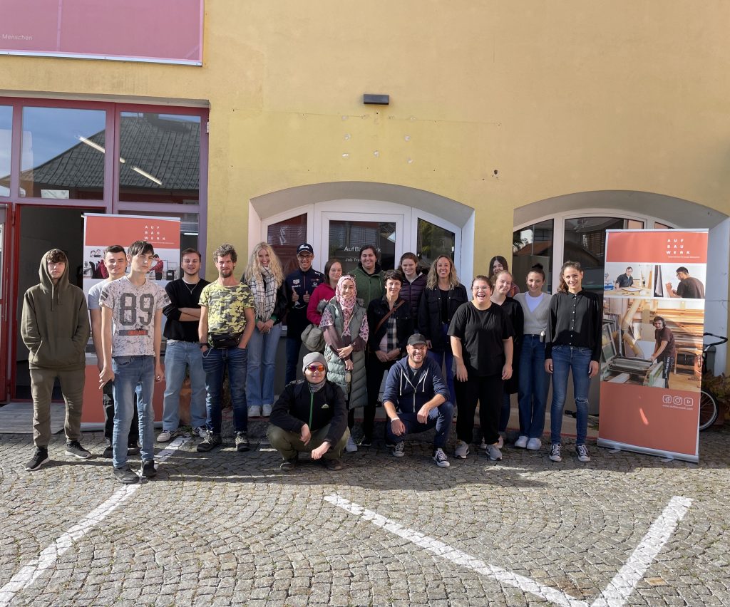 Gruppenfoto Job Training Innsbruck und Telfs