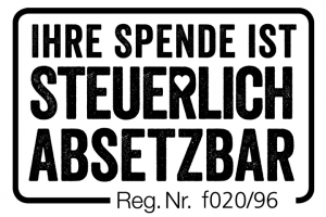 Ihre Spende ist steuerlich absetzbar