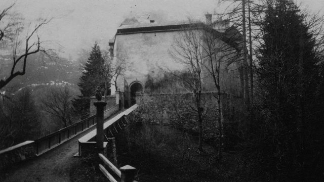 Schloss Lengberg, Zugbrücke, Nord-Westansicht